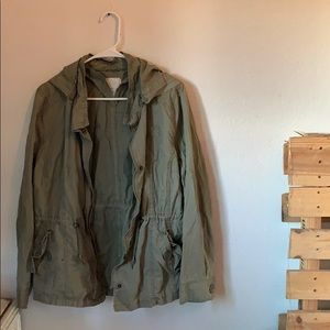 army green jacket